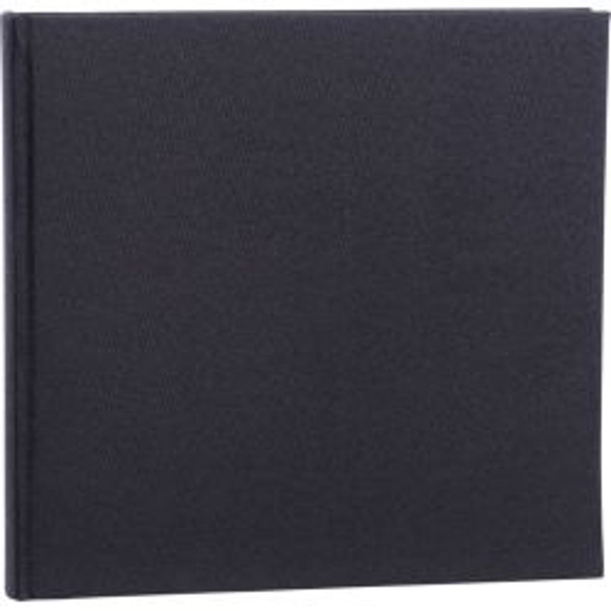 Focus Base Line Canvas Album 26x25 Black - Fotoalbum