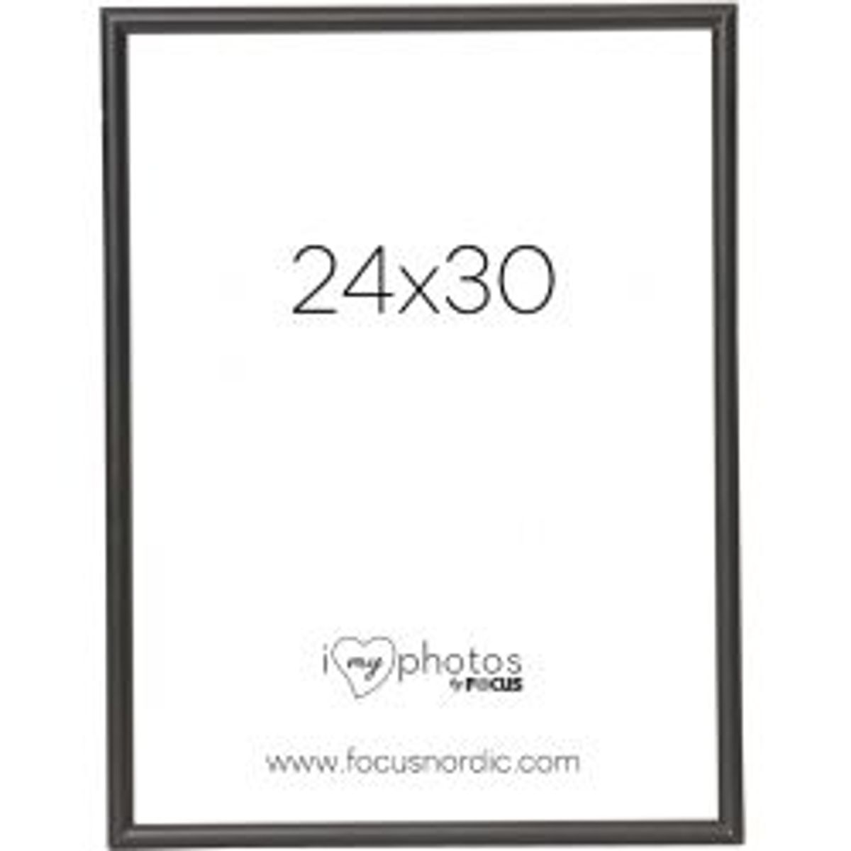 Focus Can-Can Aluminium Black 24x30 - Ramme