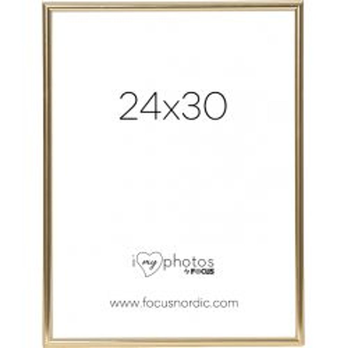 Focus Can-Can Shiny Gold 24x30 - Ramme