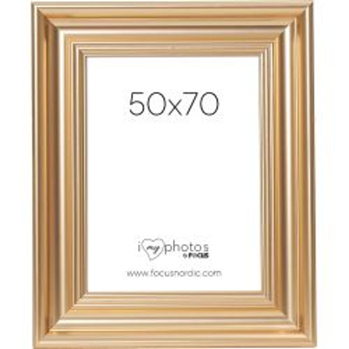 Focus Charleston Gold 50x70 - Ramme