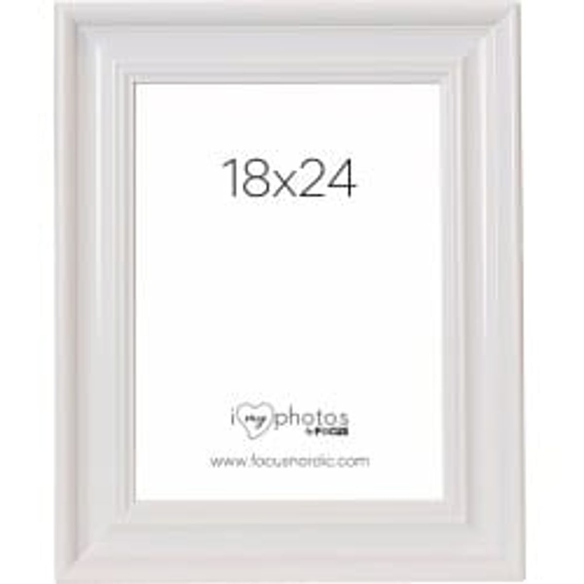 Focus Charleston White 18x24 - Ramme