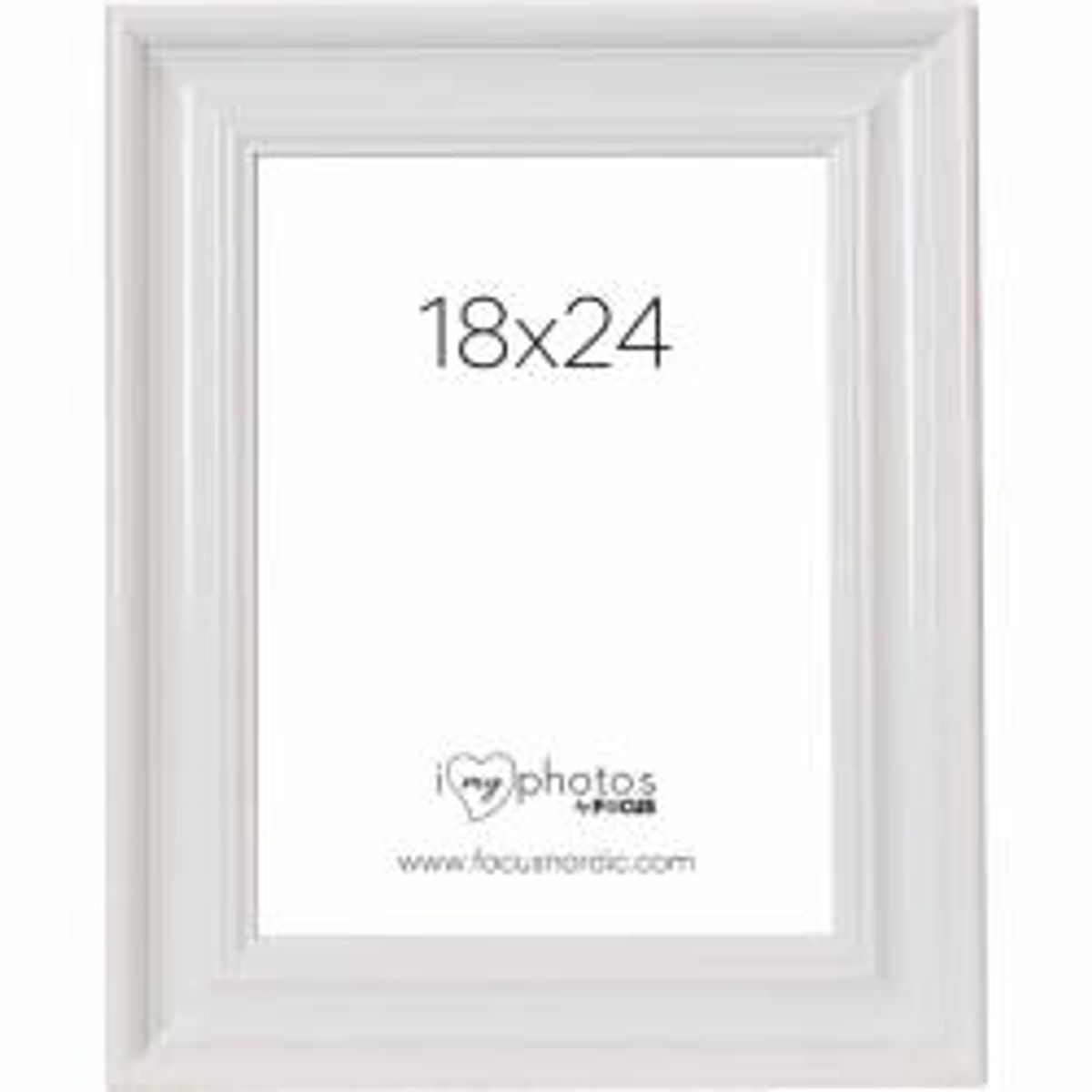 Focus Charleston White 18x24 - Ramme