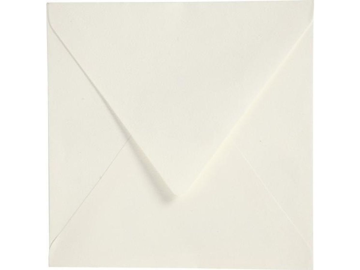 Focus Focus Envelope 160X160 Raw White 120G 50 Pcs