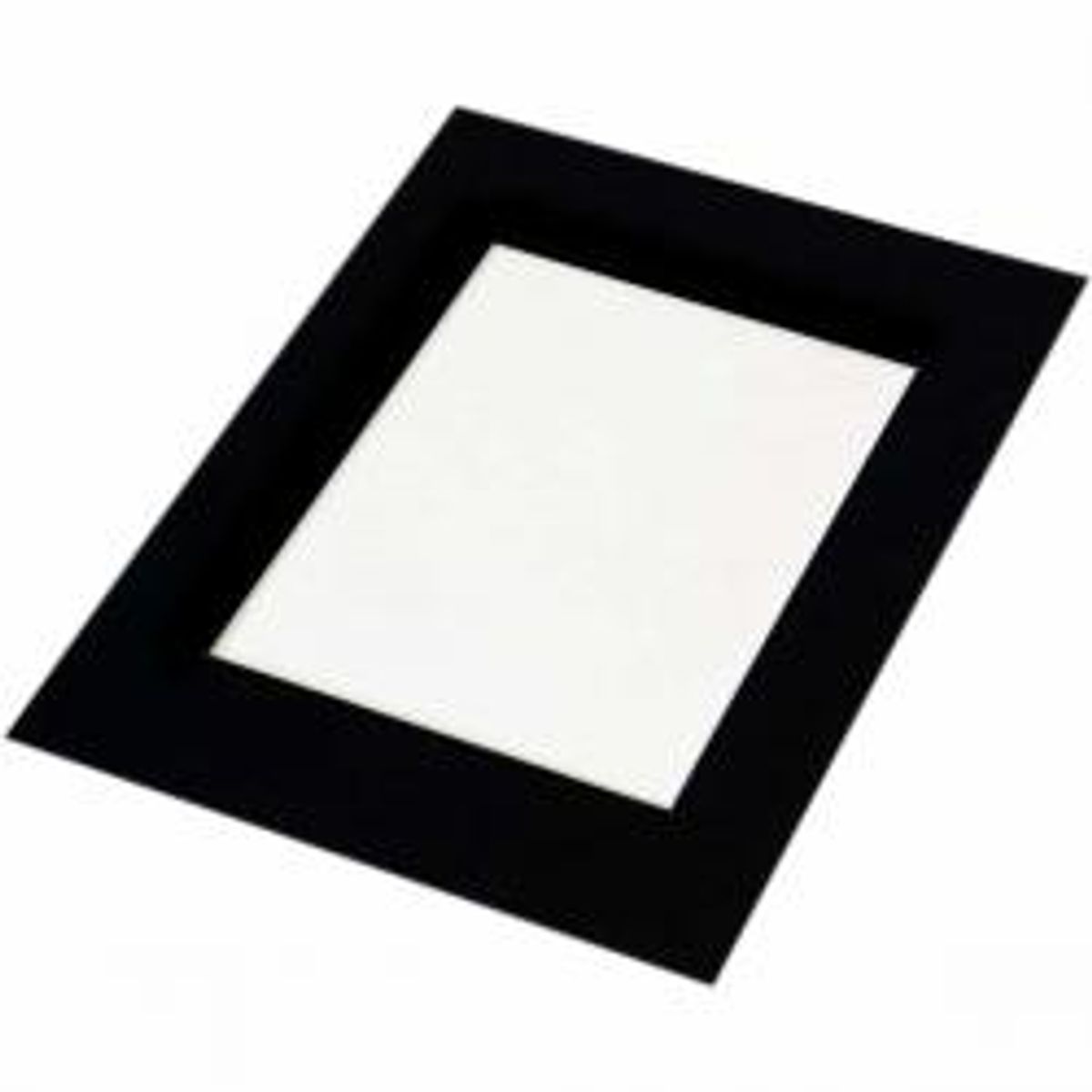 Focus Passepartout 50x70/40x50 Black w. black core - Ramme