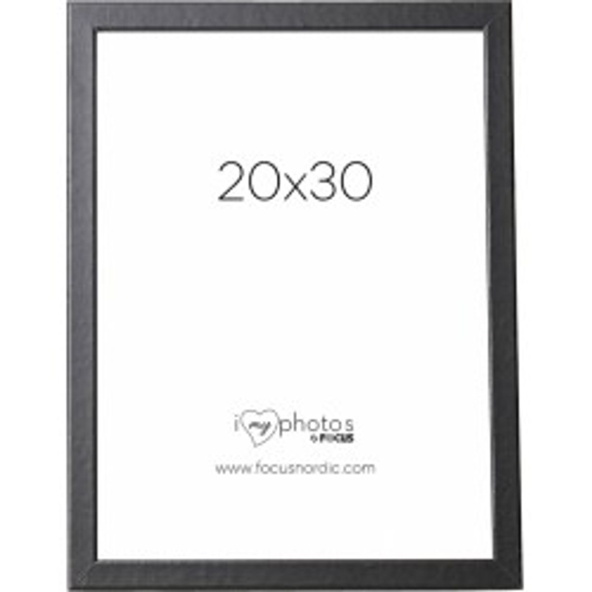 Focus Pop Black 20x30 - Ramme