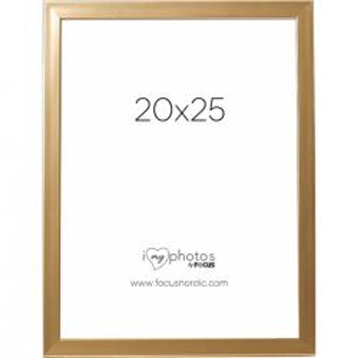 Focus Pop Gold 20x25 - Ramme