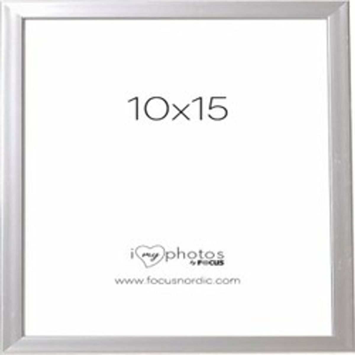 Focus Pop Silver 10x15 - Ramme