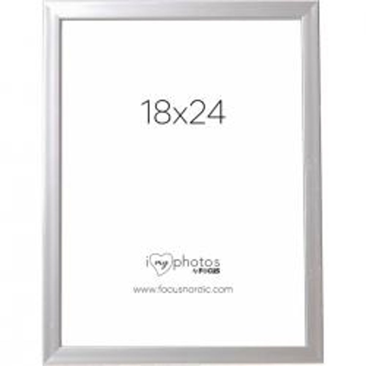 Focus Pop Silver 18x24 - Ramme