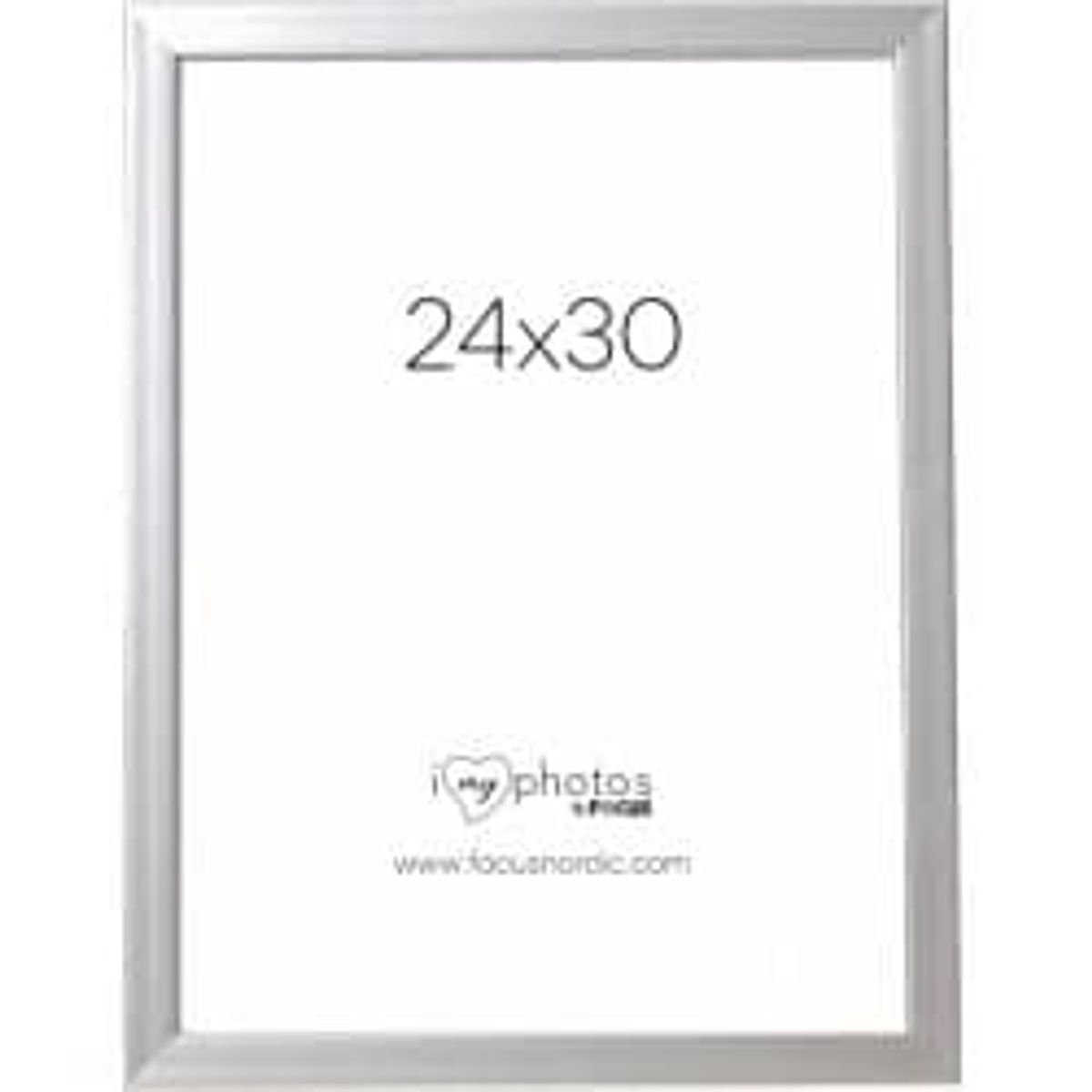 Focus Pop Silver 24x30 - Ramme