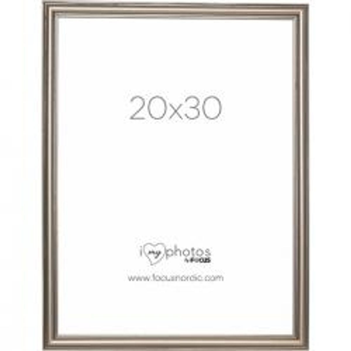 Focus Tango Silver 20x30 - Ramme