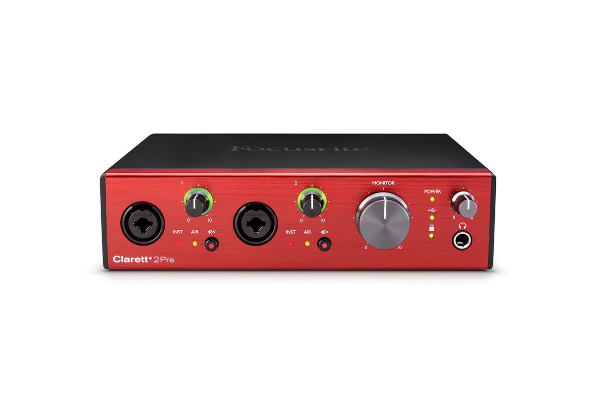 Focusrite Clarett+ 2Pre USB Lydkort