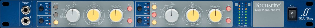 Focusrite ISA TWO Mikrofon Preamp