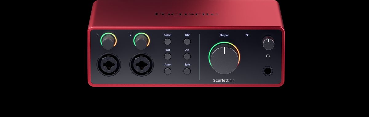 Focusrite Scarlett 4i4 4th Gen Lydkort