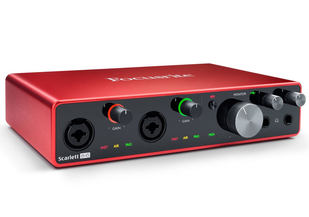 Focusrite Scarlett 8i6 3rd Gen Lydkort