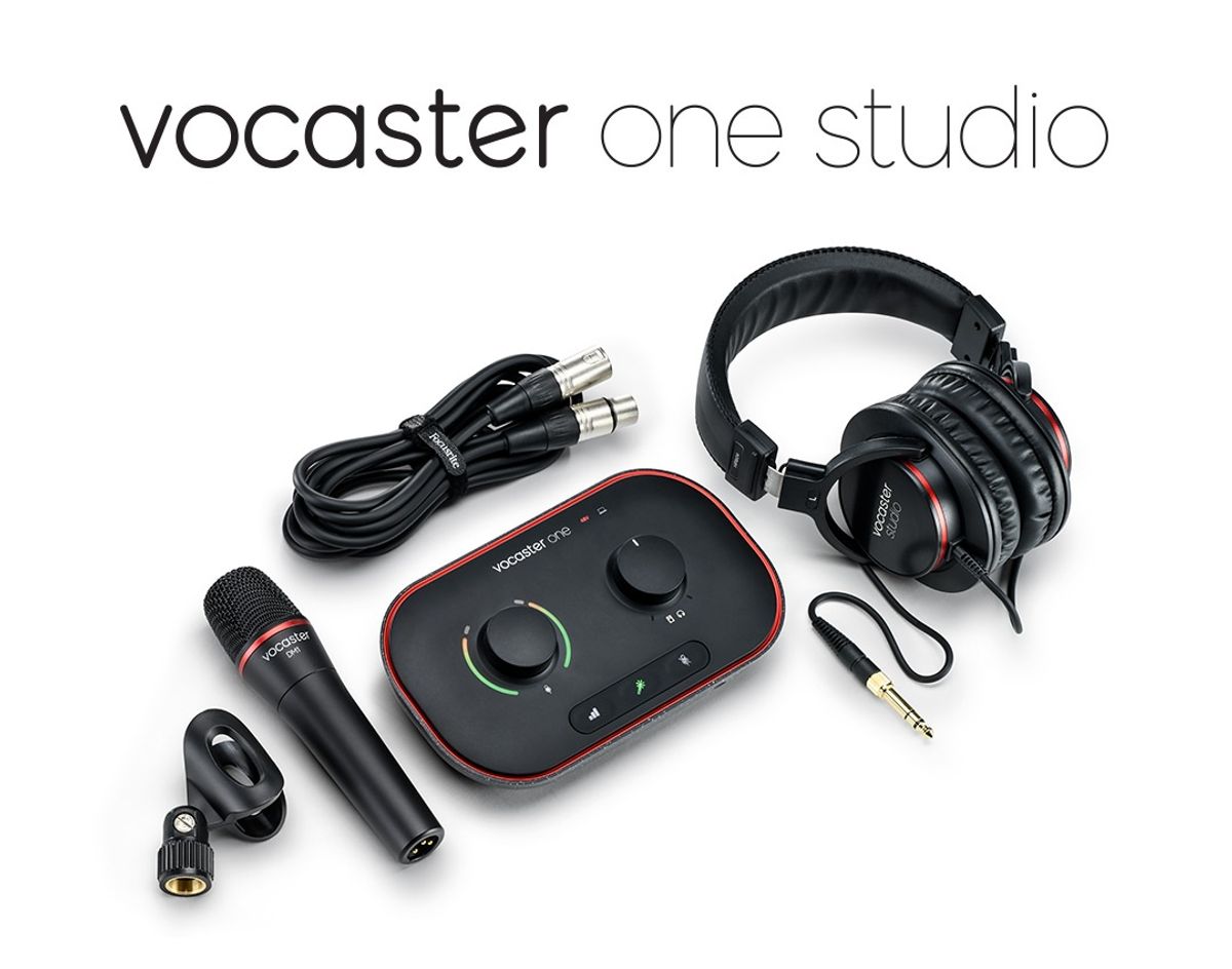 Focusrite Vocaster One Studio Podcaster Lydkort