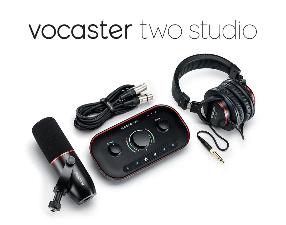 Focusrite Vocaster Two Studio Podcaster Lydkort