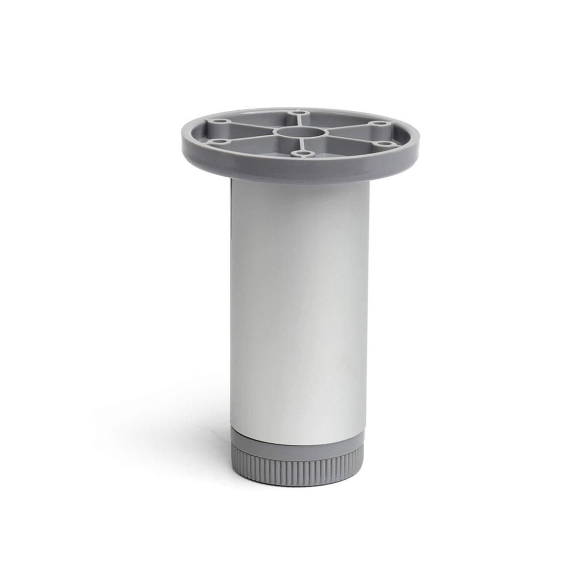 Fod Rei 405 Mat Cylindriske Sølvfarvet Aluminium Moderne (Ø 3,9 x 10 cm)