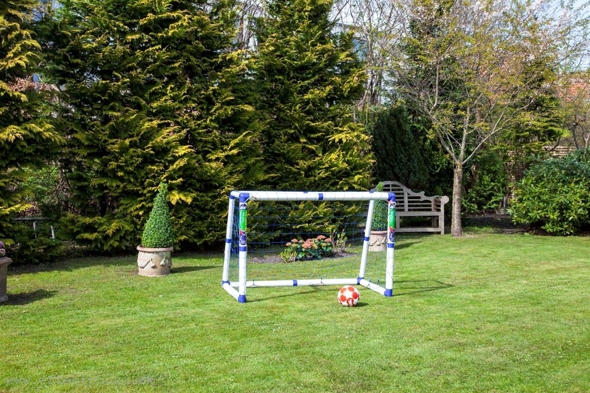 Fodboldmål TARGET SPORT PRO 1 - 150 cm x 100 cm m/net - STÆRKT OG VEJRBESTANDIGT!