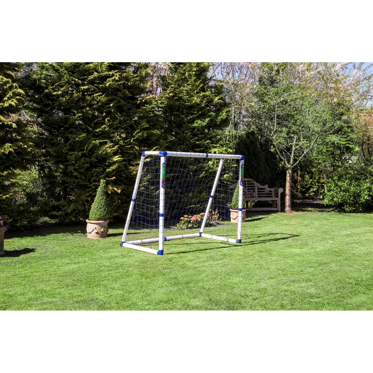 Fodboldmål TARGET SPORT PRO 2 - 183 cm x 151 cm m/net - STÆRKT OG VEJRBESTANDIGT!