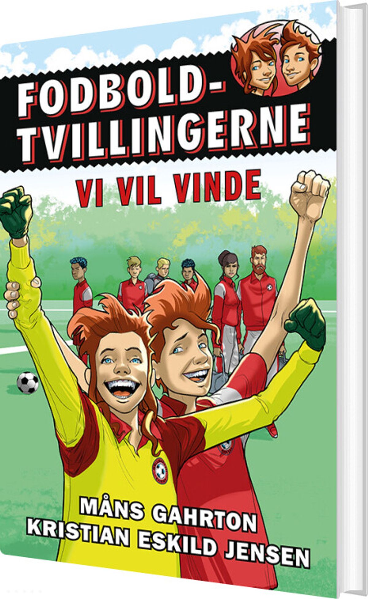 Fodboldtvillingerne 9: Vi Vil Vinde - Måns Gahrton - Bog