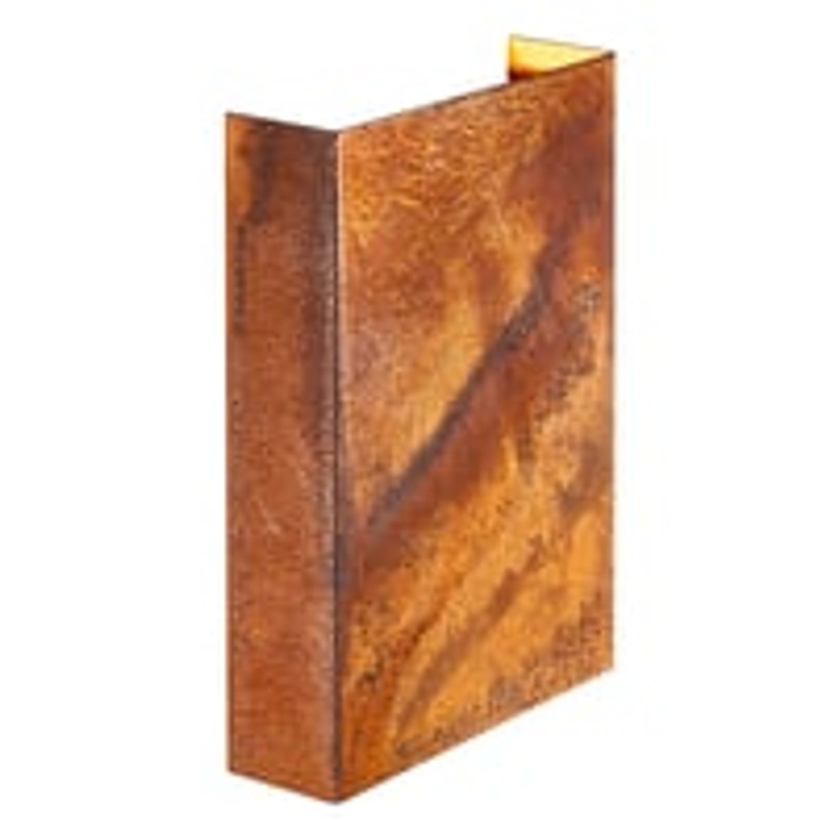 Fold 15 udendrs vglampe, LED, corten - Nordlux