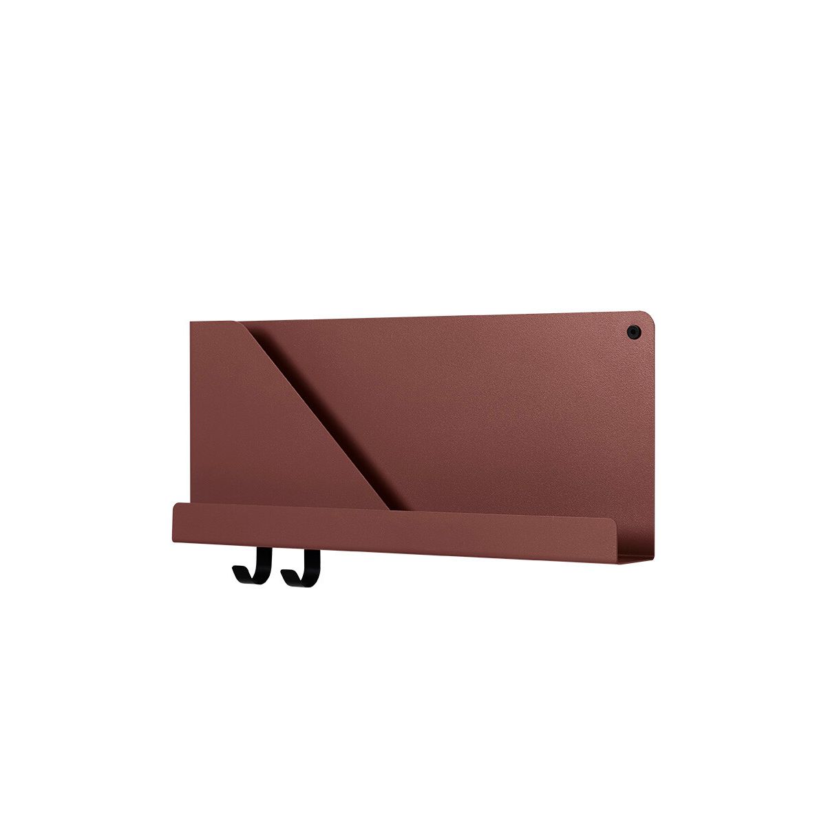 Folded Shelves, 51 x 22 cm fra Muuto (Deep red)