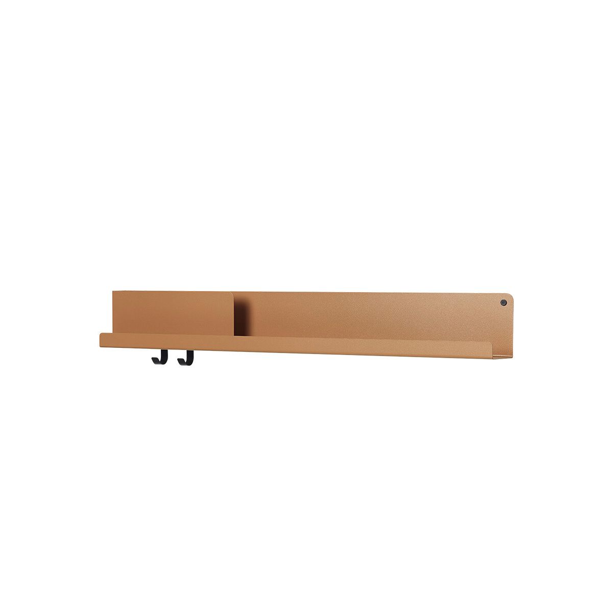 Folded Shelves, 96 x 13 cm fra Muuto (Burnt orange)