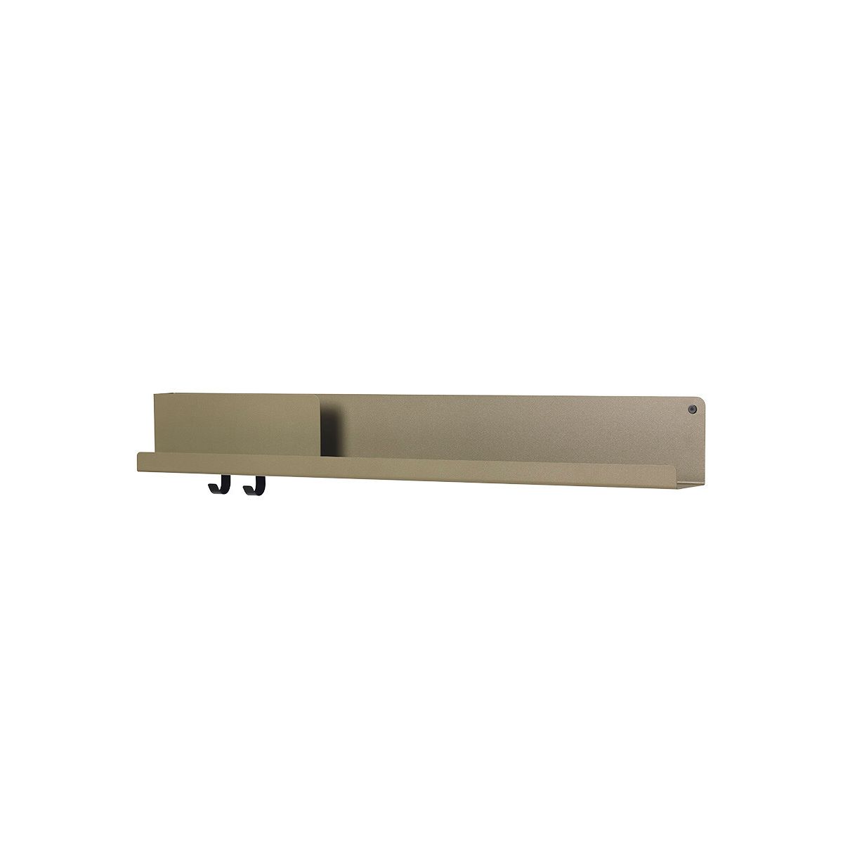 Folded Shelves, 96 x 13 cm fra Muuto (Olive)