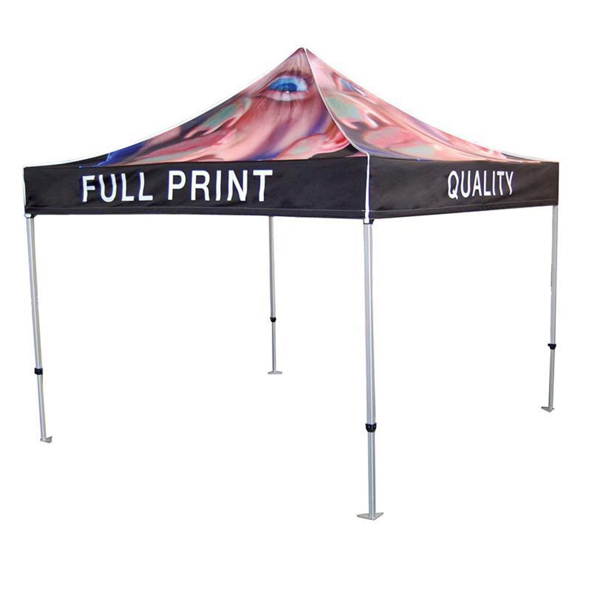 Foldetelt Full Print Komplet 4x4m (PVC)