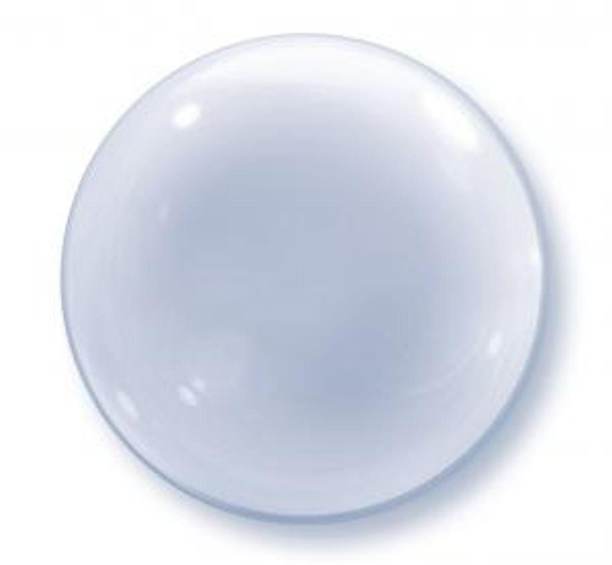 Folieballon 50 Cm Deco "Transparent"