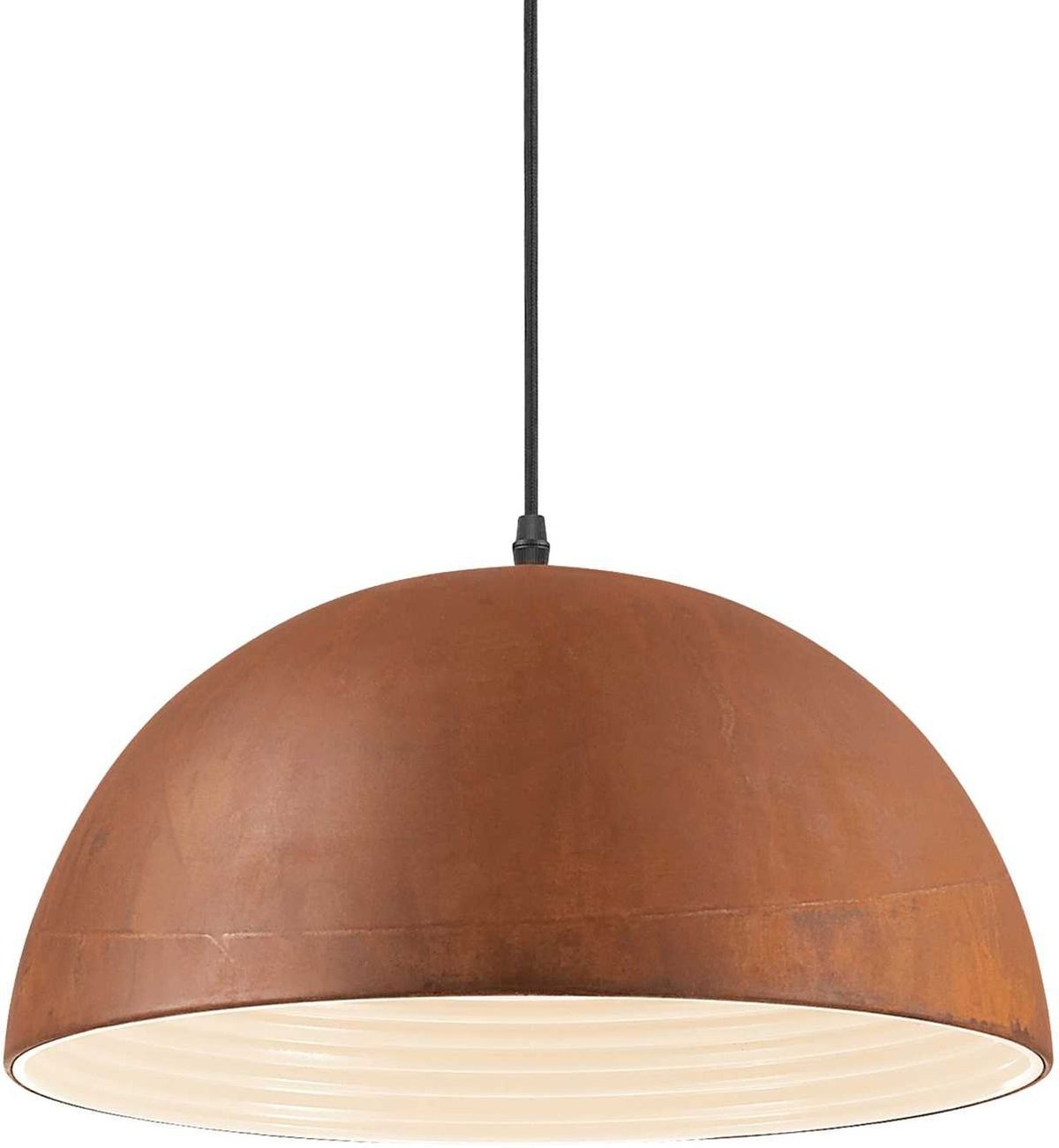 Folk, Pendel lampe, E27 max 1 x 60W, E27, corten, metal, Ø400xHmin420/max1470mm