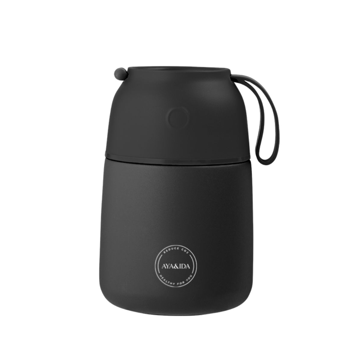 Food'ie 500 ml, Matte Black