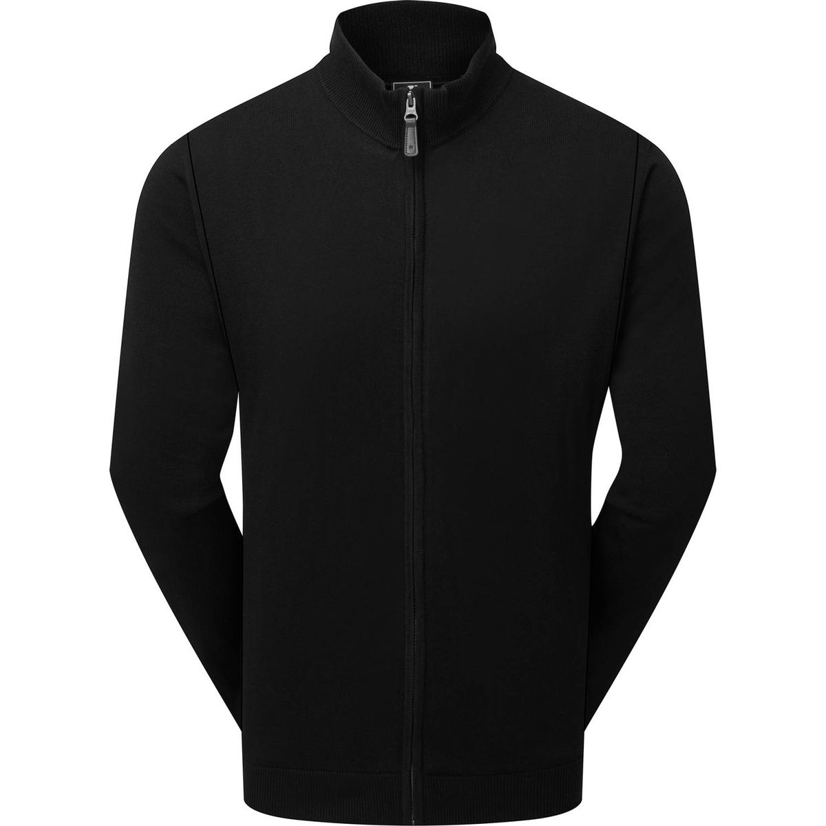 Footjoy Full-Zip Lined Herre Cardigan - Black - Str. L