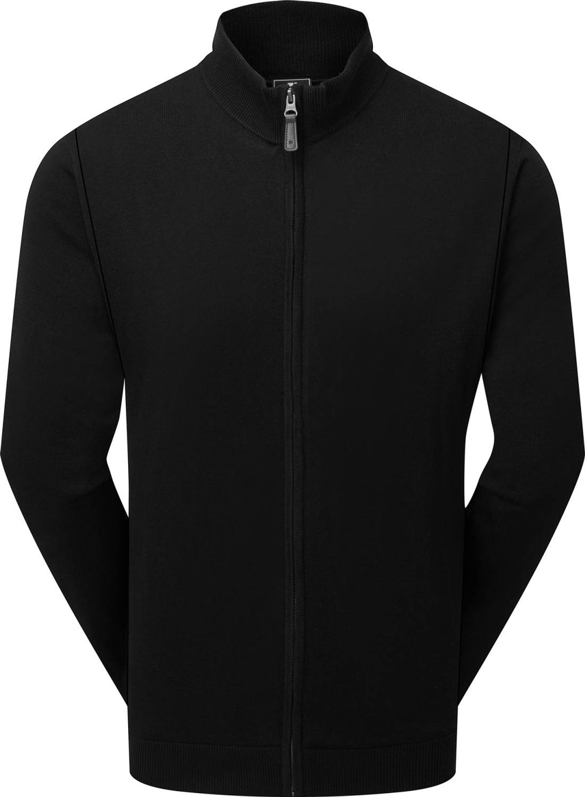 Footjoy Full-Zip Lined Herre Cardigan - Black - Str. M