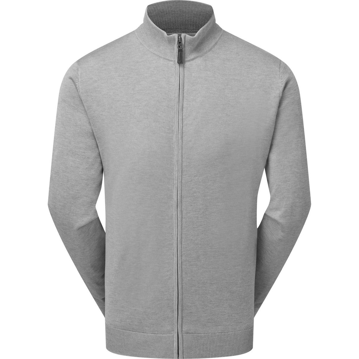 Footjoy Full-Zip Lined Herre Cardigan - Grey - Str. M