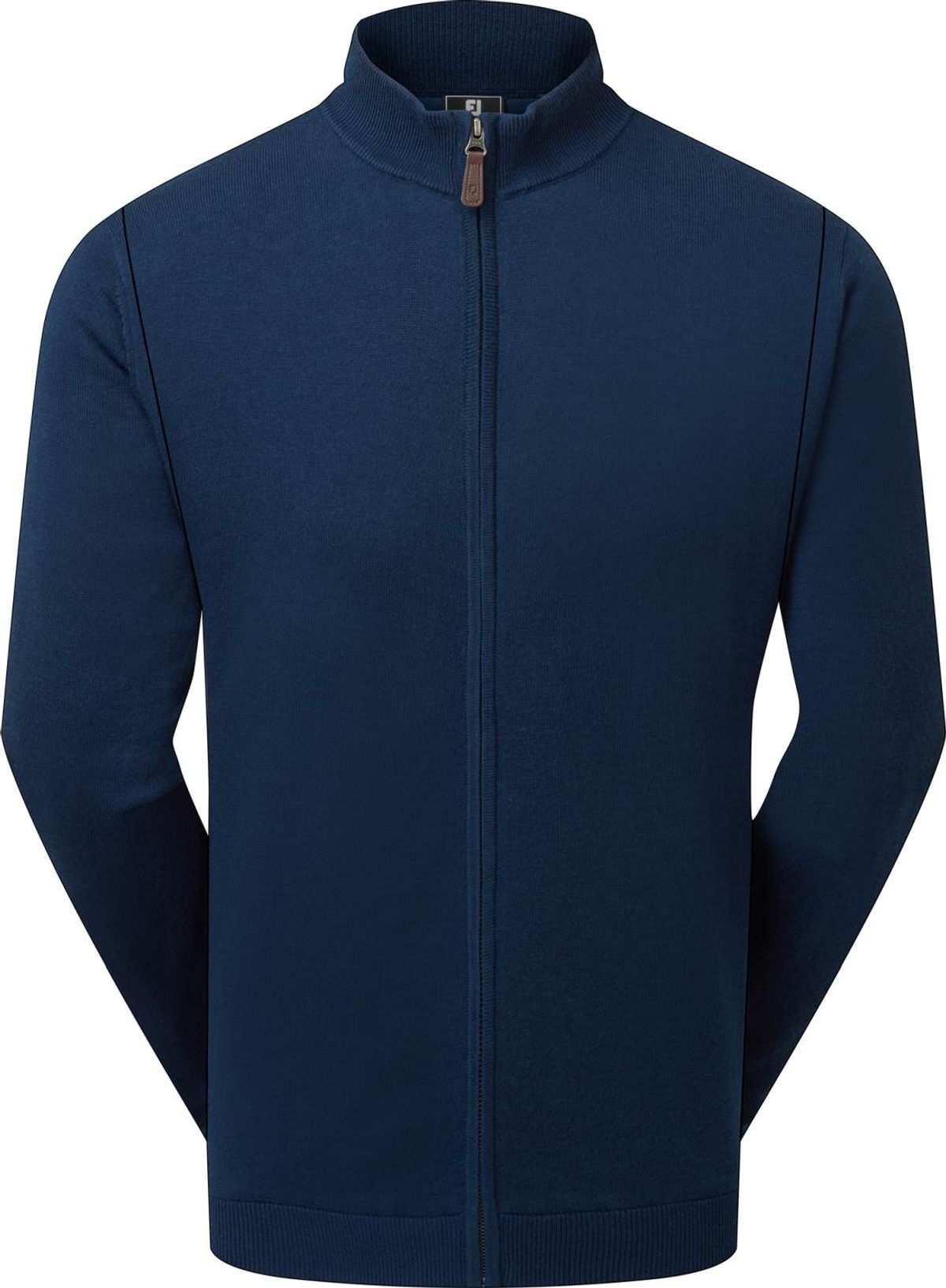 Footjoy Full-Zip Lined Herre Cardigan - Navy - Str. S