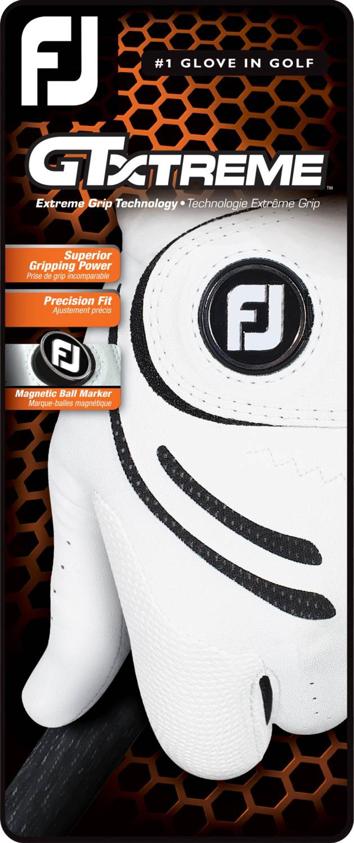 Footjoy Gt Xtreme Syntetisk Herre Golfhandske - White - Højre - Str. S