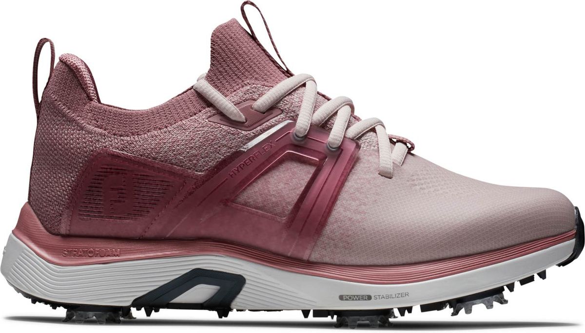 Footjoy Hyperflex Dame Golfsko Med Spikes - Pink/Pink/White - Str. 36 1/2 Normal