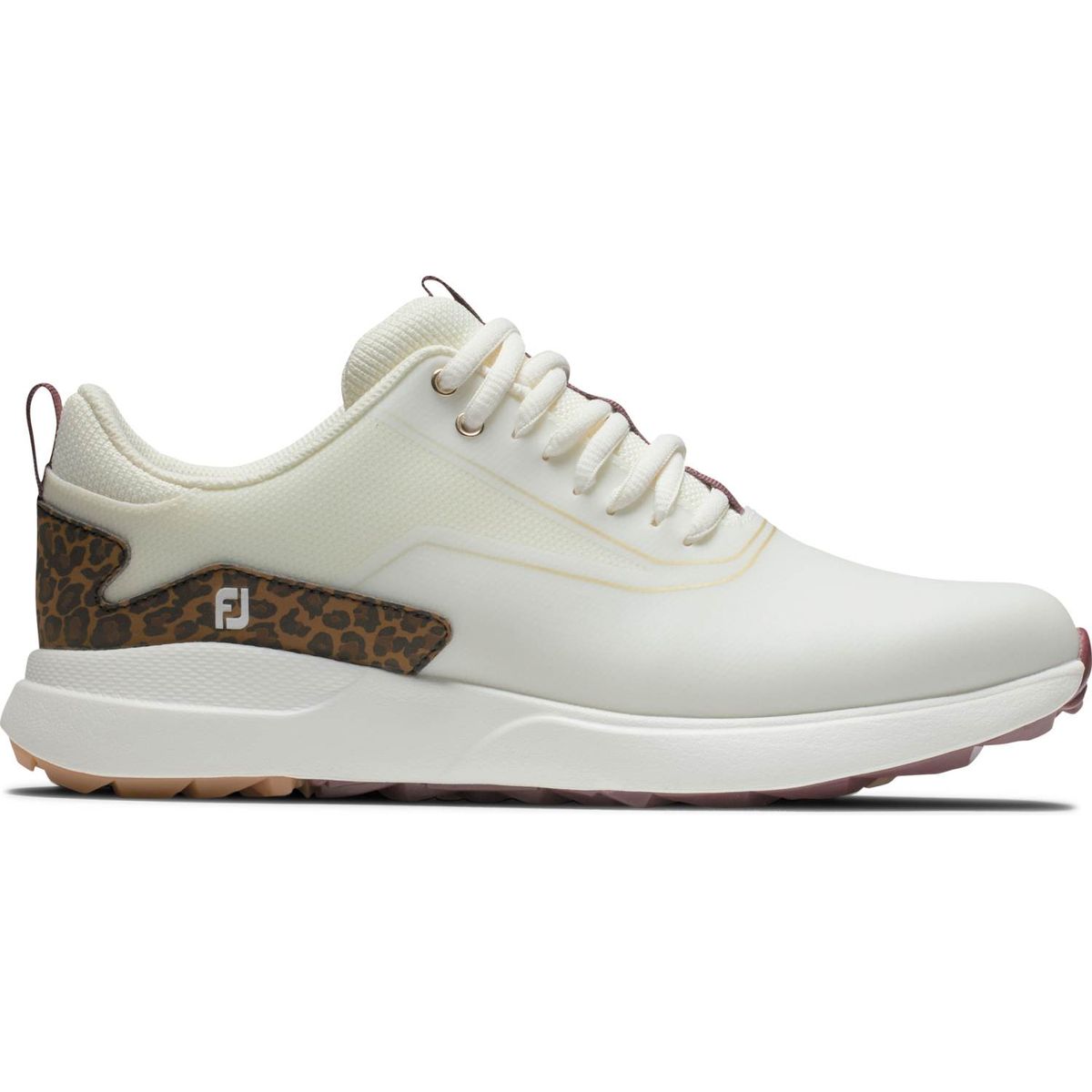 Footjoy Performa Vandtætte Dame Golfsko Uden Spikes - Cream/Beige/Multi - Str. 36 1/2 Bred