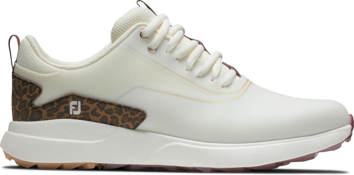 Footjoy Performa Vandtætte Dame Golfsko Uden Spikes - Cream/Beige/Multi - Str. 37 Normal