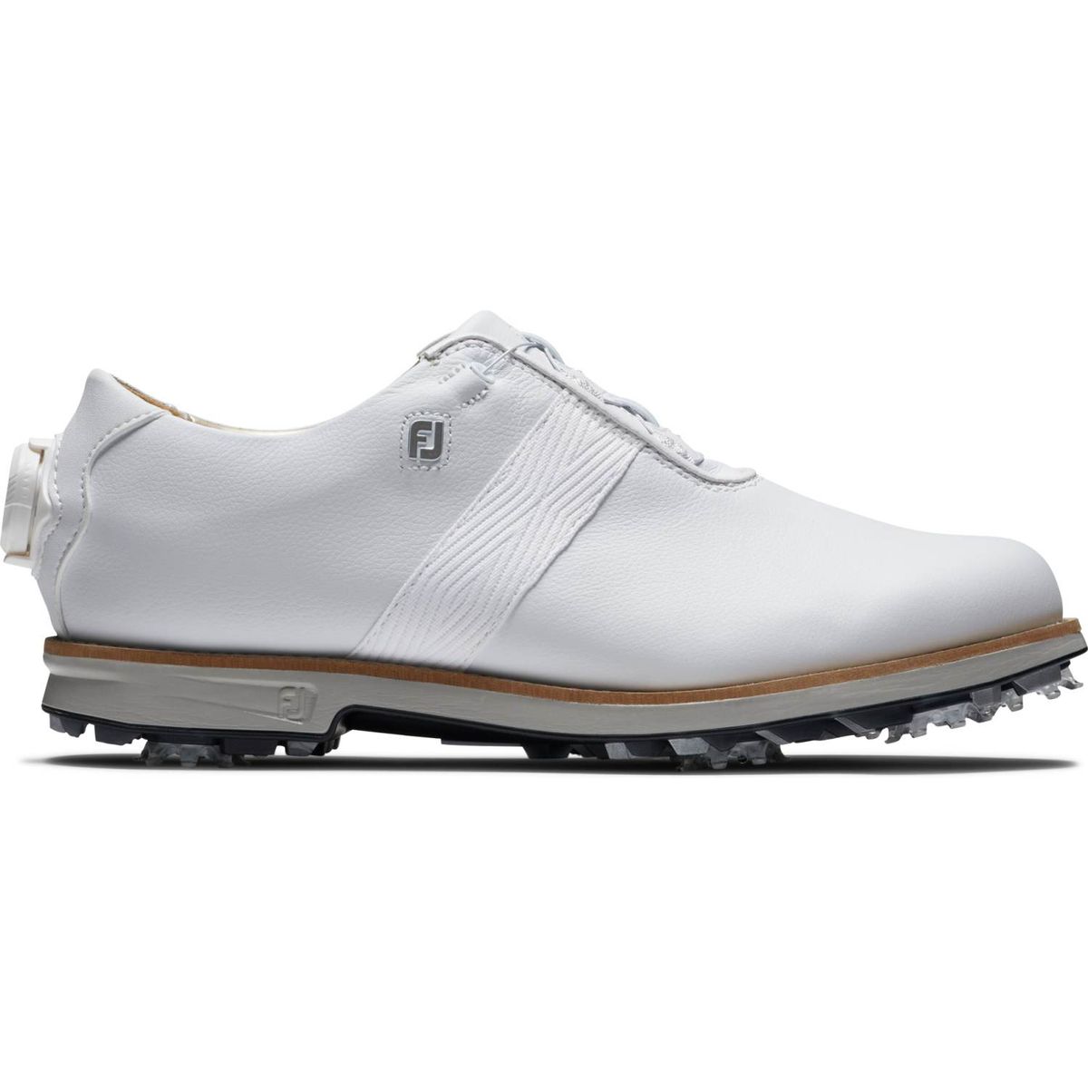 Footjoy Premiere Series BOA Vandtætte Dame Golfsko Med Spikes - White - Str. 37 Normal