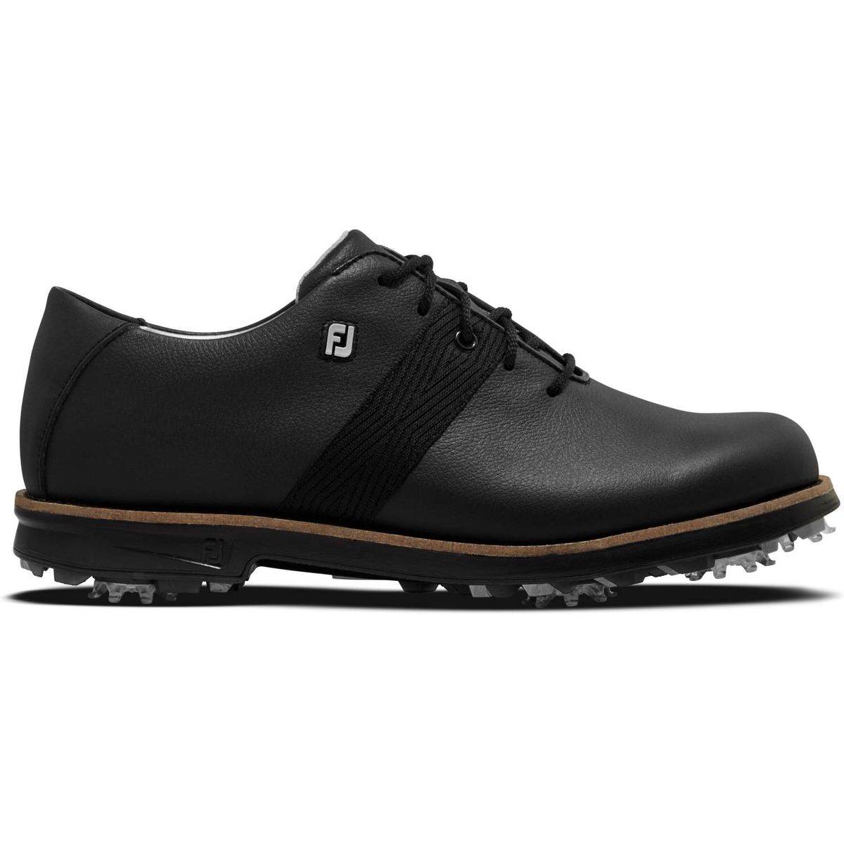 Footjoy Premiere Series Vandtætte Dame Golfsko Med Spikes - All Black - Str. 37 Normal