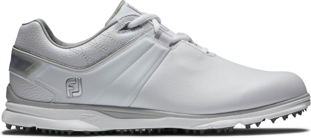 Footjoy Pro SL (2023) Vandtætte Dame Golfsko Uden Spikes - White/Grey - Str. 37 Normal