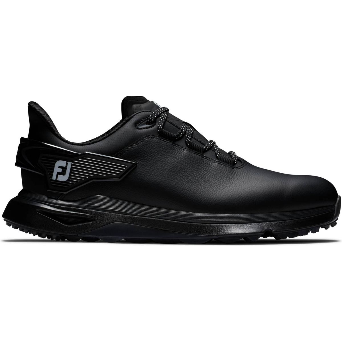 Footjoy Pro/SLX Carbon Vandtætte Herre Golfsko Uden Spikes - Black/Black/Grey - Str. 39 Bred