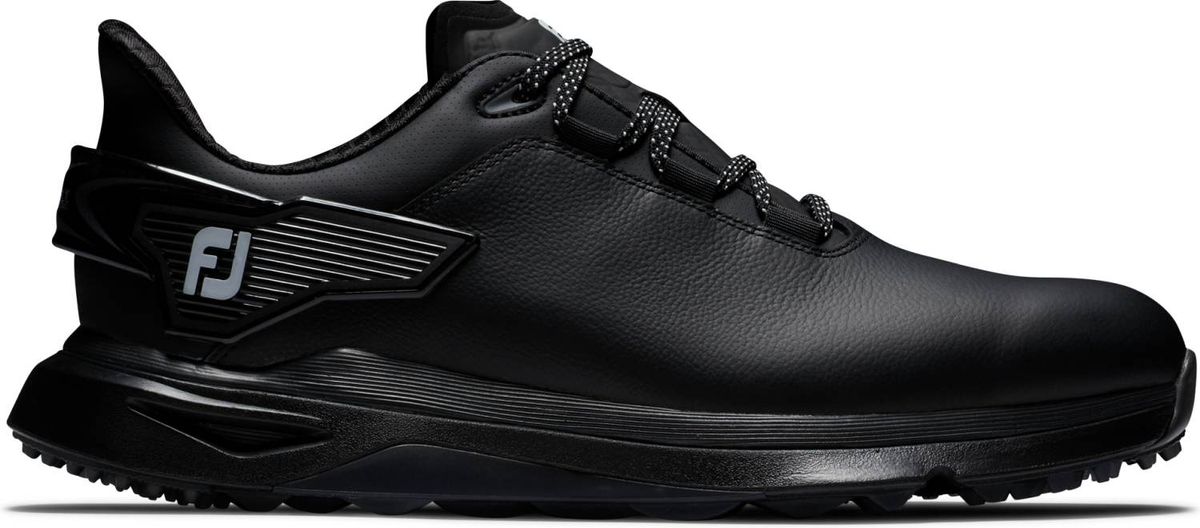 Footjoy Pro/SLX Carbon Vandtætte Herre Golfsko Uden Spikes - Black/Black/Grey - Str. 39 Normal