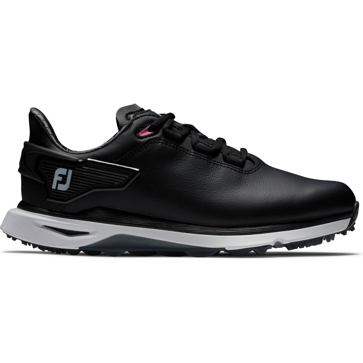 Footjoy Pro/SLX Vandtætte Dame Golfsko Uden Spikes - Black/Wht/Grey - Str. 40 1/2 Bred