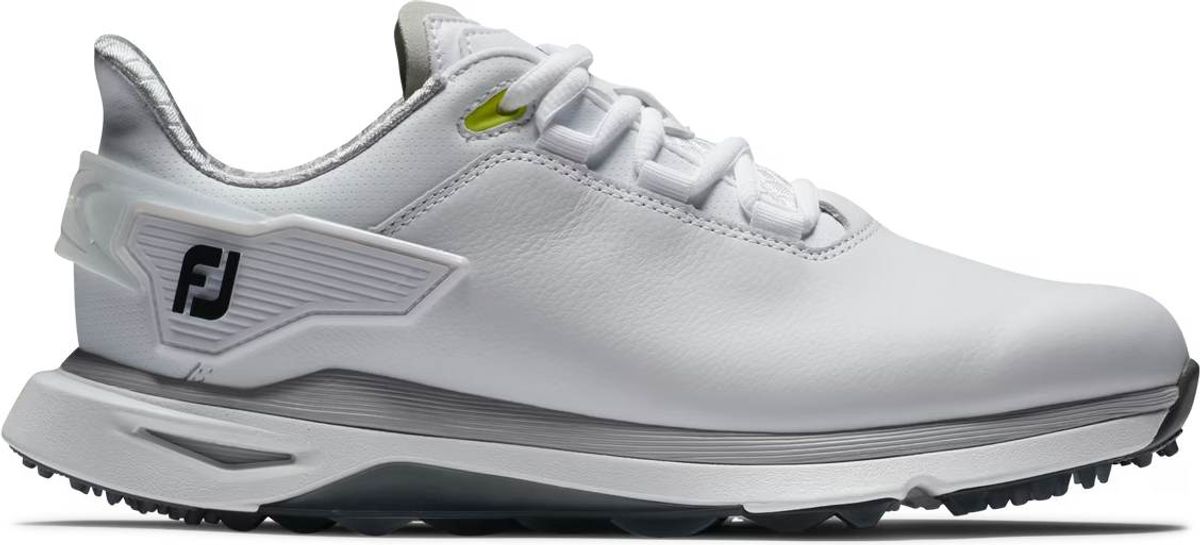 Footjoy Pro/SLX Vandtætte Dame Golfsko Uden Spikes - White/White/Grey - Str. 36 1/2 Normal