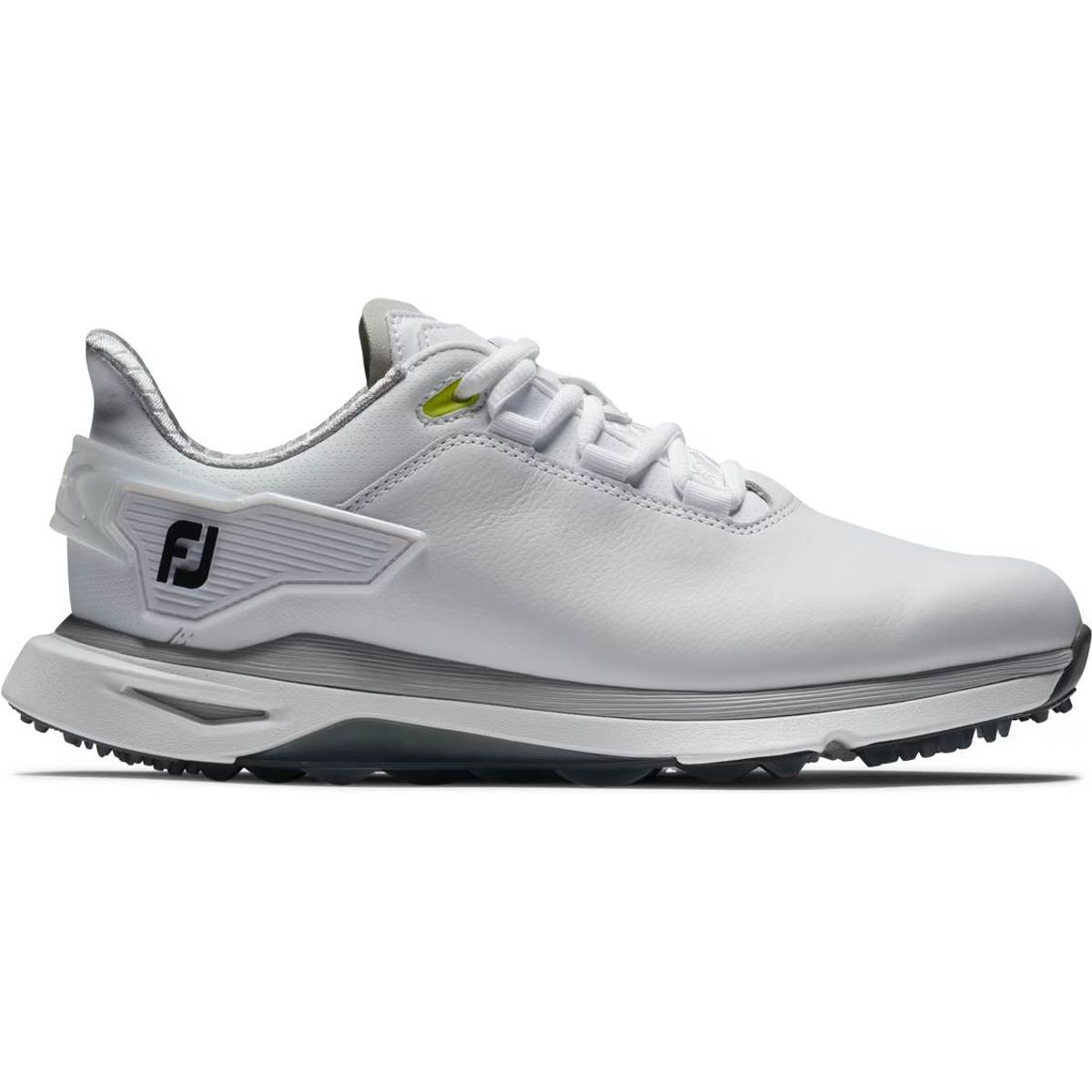 Footjoy Pro/SLX Vandtætte Dame Golfsko Uden Spikes - White/White/Grey - Str. 38 1/2 Normal