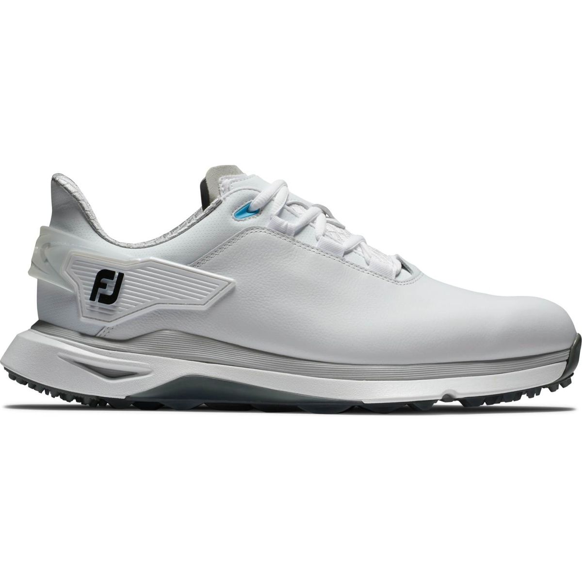 Footjoy Pro/SLX Vandtætte Herre Golfsko Uden Spikes - White/White/Grey - Str. 39 Normal