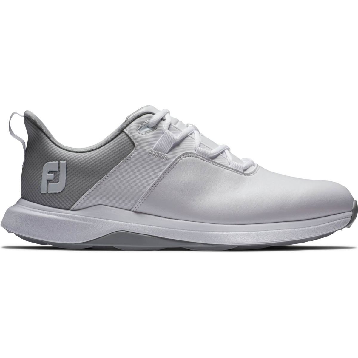 Footjoy ProLite Vandtætte Herre Golfsko Uden Spikes - White/Grey - Str. 41 Normal